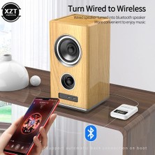 Ganbao Beyaz Yenı 2 In 1 Bluetooth 5.0 Kablosuz Av Alıcısı-Vericisi Alıcı 3.5mm Jack Aux Kablosuz LED Dijital Ekran Adaptörü Tv Pc Araba Fm Adaptörü (Yurt Dışından)