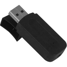 Ganbao Siyah USB Alıcı Verici Ses Adaptörü Araba Pc Tv Için Hd Hifi Reseptör Kablosuz Adaptör LCD 3.5 mm Aux Ses Mp3 Müzik Çalar (Yurt Dışından)