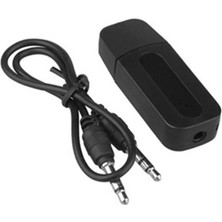 Ganbao Siyah USB Alıcı Verici Ses Adaptörü Araba Pc Tv Için Hd Hifi Reseptör Kablosuz Adaptör LCD 3.5 mm Aux Ses Mp3 Müzik Çalar (Yurt Dışından)
