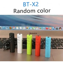 Ganbao Bt-X2 Mini Araç Kiti Bluetooth X6 Evrensel Alıcı Desteği Çağrı Müzik Telefon Aux Girişi/çıkışı Mp3 Müzik Çalar Telefon Altlığı Masa Müziği (Yurt Dışından)