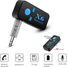 Ganbao C122 Siyah Araba Bluetooth Adaptörü Bluetooth Alıcısı Ses USB 3.5mm Müzik Ses Aux Arabalar Için Bluetooth Verici Alıcı Tv Pc Hoparlör (Yurt Dışından)