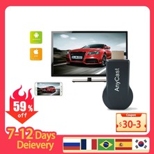 Ganbao G3P 4K 2.4g 5g Tv Çubuk Telefon Wifi Ekran Alıcısı M2 Plus Anycast Dlna Miracast Airplay Ayna Ekran HDMI Uyumlu Mirascreen Dongle 1080P (Yurt Dışından)