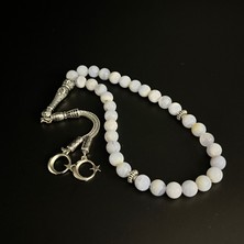 Kalsedon 8mm 33LÜK Doğal Taş Tesbih