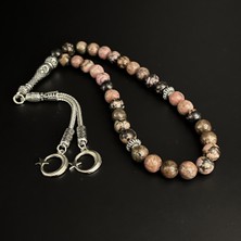Rodanit 8mm 33LÜK Doğal Taş Tesbih