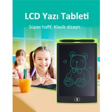 Qasul Dijital Çocuk Yazı Çizim Tableti LCD 8.5 Inc Ekranlı ve Bilgisayar Kalemli Eğitici Çocuk Çizim Tableti