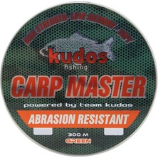 Kudos Carp Master 300M Yeşil Misina Düşük Hafızalı Soft Misina