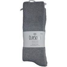 Olay Socks Thermal Tıghts Havlu Külotlu Çocuk Çorap