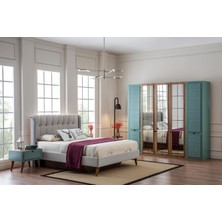 Verona Krom Yatak Odası Takımı