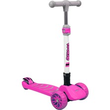 Rookie Işıklı Katlanabilir Maxi Pro LED Scooter