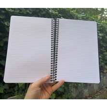 Gıpta Siyah Sert Kapak Spiralli Planlayıcı Defter