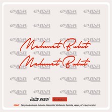 Eyba Sticker Isme Özel Imza Sticker 2 Adet- Mesaj Atınız