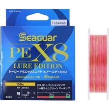 Seaguar Lure Edition Pe 8 Örgü Spin Ip Misina 150MT Multi Color