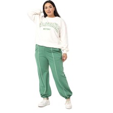 Disentis Modest Büyük Beden Iki Iplik Mint Yeşili Eşofman Takımı