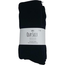 Olay Socks Thermal Tıghts Havlu Külotlu Çocuk Çorap