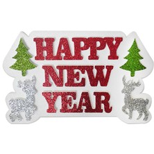Cmk Strafor Süs Happy New Year
