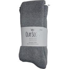 Olay Socks Thermal Tıghts Havlu Külotlu Çocuk Çorap