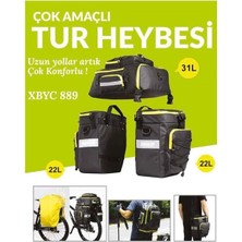 Forte Gt 75 Litre 3 In 1 Bisiklet Tur Heybesi, Sırt Çantası