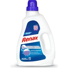 RENAX Sıvı Çamaşır Deterjanı Beyaz ve Renkliler 2520 ml