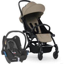 Bumprider Connect 3 Bebek Arabası Black-Sand Travel Set Cabriofix Black