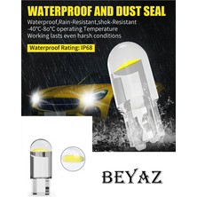 Meyzone Yeni Nesil T10 LED Dipsiz W5W Beyaz Park Tavan Plaka Ampülü