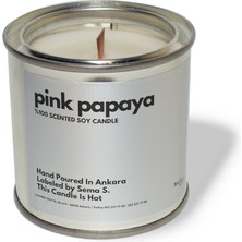 Basement : Kokulu Soya Mum : 280 gr : Pink Papaya