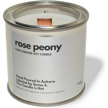 Basement : Kokulu Soya Mum : 280 gr : Rose Peony