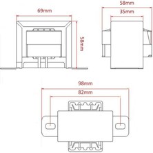 Profuse CX-6632 30W 9V Ac Trafo - Transformatör