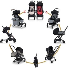 Bumprider Connect 3 Bebek Arabası Black-Black Travel Set Citi-2 Black