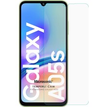 Microsonic Samsung Galaxy A05S Tempered Glass Cam Ekran Koruyucu