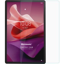 Microsonic Lenovo Tab P12 Tempered Glass Cam Ekran Koruyucu