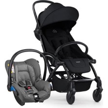 Bumprider Connect 3 Bebek Arabası Black-Black Travel Set Citi-2 Grey