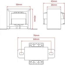 Profuse CX-4824 10W 36V Ac Trafo - Transformatör