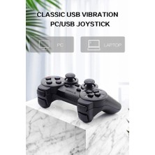 Torima Siyah Oyun Kolu Analog USB Oyun Kolu Joystick Pc Oyun Kolu Gamepad Konsol