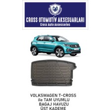 Cross Oto Aksesuarları Volkswagen T-Cross Bagaj Havuzu (Üst Kademe)