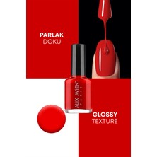 Alix Avien Kırmızı Oje 103 - Yüksek Pigmentli Uzun Süreli Kalıcılık Hızlı Kuruma - Nail Lacquer 103