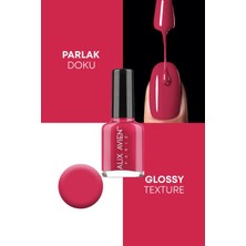 Alix Avien Koyu Pembe Oje 104 - Yüksek Pigmentli Uzun Süreli Kalıcılık Hızlı Kuruma - Nail Lacquer 104