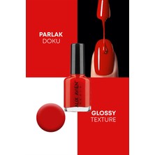 Alix Avien Bayrak Kırmızı Oje 14  - Yüksek Pigmentli Uzun Süreli Kalıcılık Hızlı Kuruma - Nail Lacquer 14