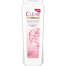 Clear Women Kepeğe Karşı Etkili Şampuan Yumuşak Parlak Kiraz Çiçeği Esansı Keratin 600 ml