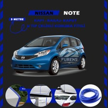 STS Oto Aksesuar Nissan Note Oto Araç Kapı Koruma Fitili 5metre Parlak Mavi Renk
