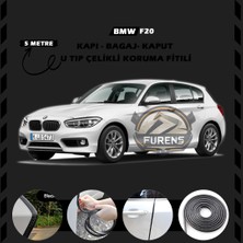 STS Oto Aksesuar Bmw F20 Oto Araç Kapı Koruma Fitili 5metre Parlak Siyah Renk