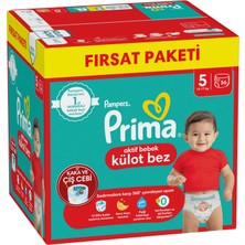 Prima Külot Bebek Bezi 5 Numara 56 Adet Fırsat Paketi