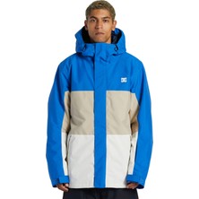 Dc Mavi Erkek Kapüşon Yaka Uzun Kayak Montu ADYTJ03063_DEFY Jacket