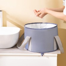 Lnshop Bahçecilik Için I Çantası Islatma Çantası Katlanabilir Lavabo Lavabo Gri (Yurt Dışından)