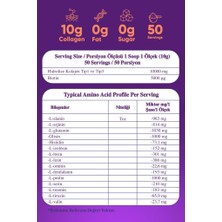 Collagen Life %100 Hidrolize Kolajen Peptitler Biotin ve 15 Amino Asit İçeren Gıda Takviyesi 50 Günlük
