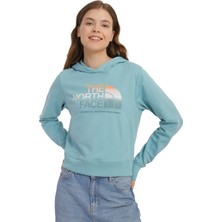 The North Face D2 Graphic Crop Hoodie Kadın Sweatshirt - NF0A83FG