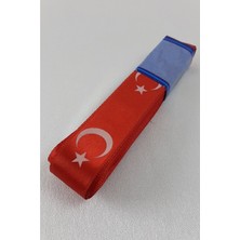 Benim Marifetlerim Ay Yıldız Baskılı Kurdele 2 cm 10 Metre