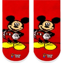 Limmon Store Mickey Mouse Havlu Kaydırmaz Çocuk Çorap