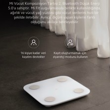 Xiaomi Mi Body Composition Scale 2- Vücut Analiz Tartısı - Yağ Ölçer Tartı (Xiomi Türkiye Garantili)