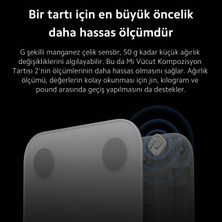 Xiaomi Mi Body Composition Scale 2- Vücut Analiz Tartısı - Yağ Ölçer Tartı (Xiomi Türkiye Garantili)