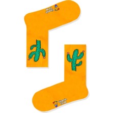 Limmon Store Kaktüs Turuncu Atletik Çorap